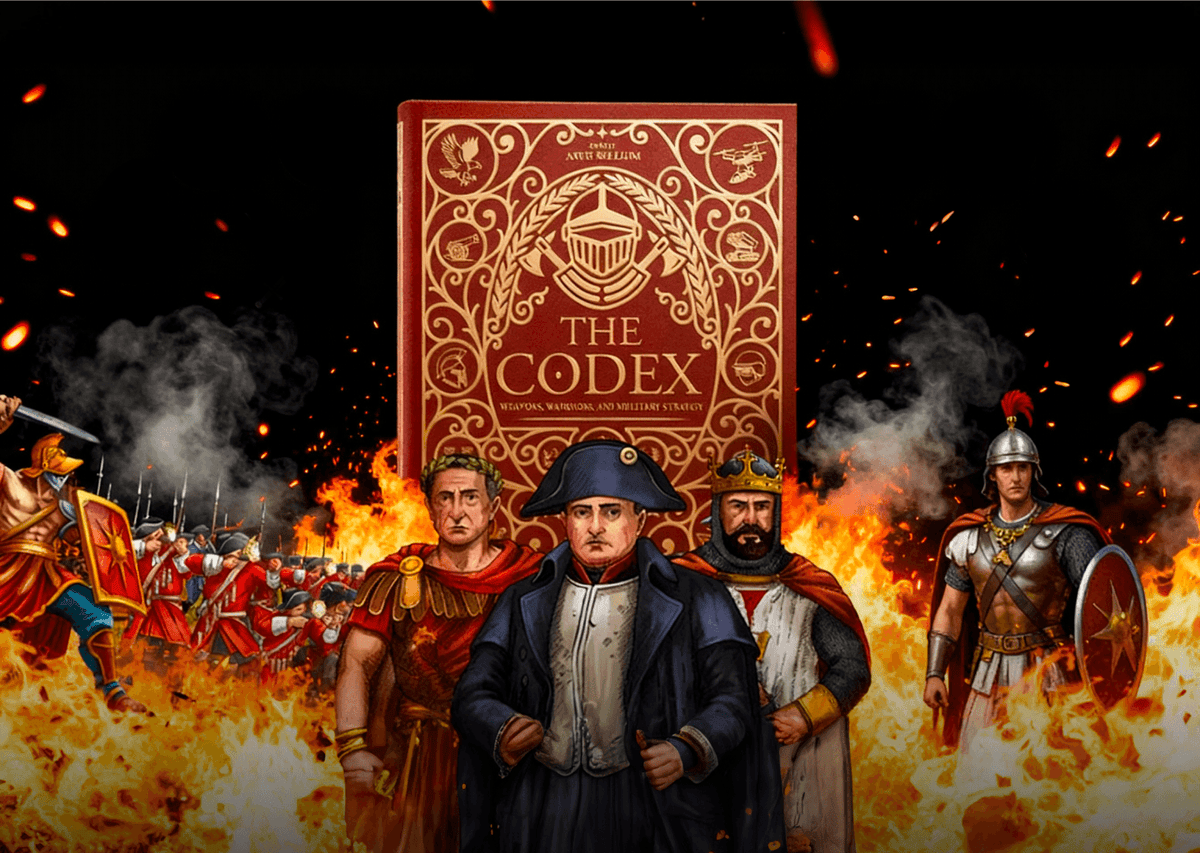 The Codex of Military History: Weapons, Warriors, Strategy