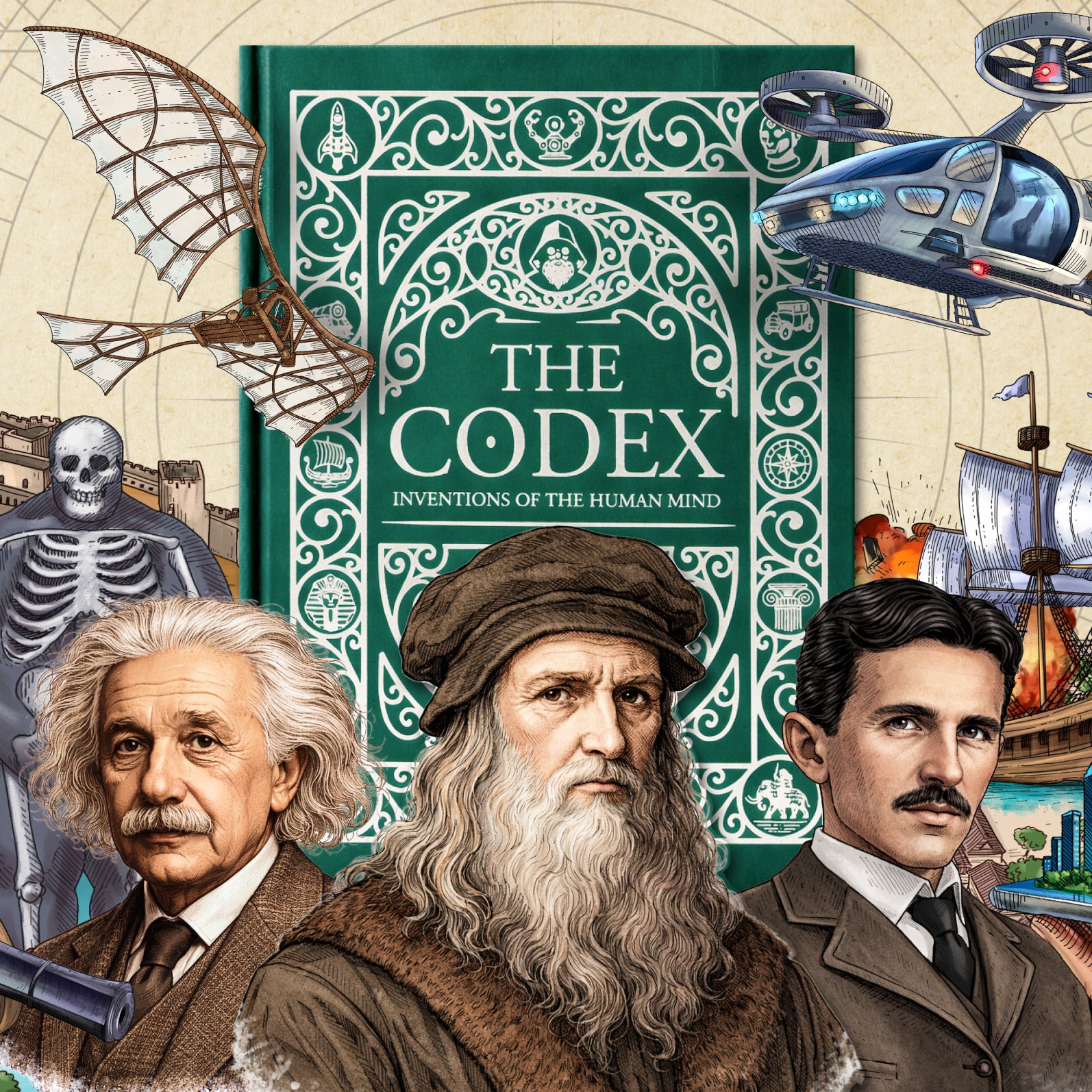 THE CODEX: INVENTIONS OF THE HUMAN MIND