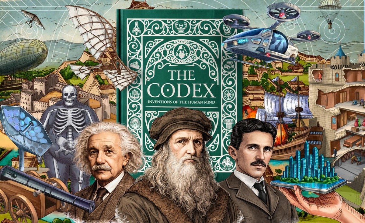 The Codex of Inventions | Hand-Drawn History Encyclopedia
